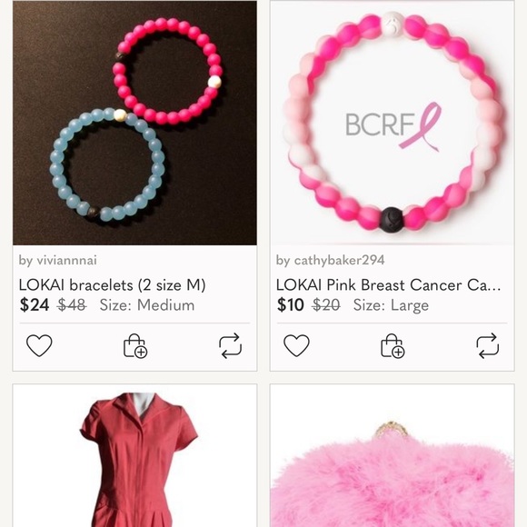 Lokai - BCRF (Breast Cancer Relief Fund) bracelet - size small - Picture 3 of 3